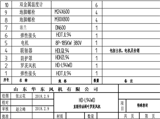 HDL94WD特殊密封羅茨風(fēng)機CAD圖紙.jpg